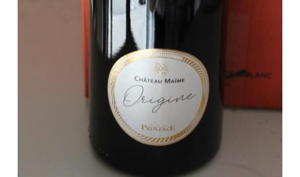 12 flessen à 75 cl rode wijn Chateau Maïme, Provence, 2019